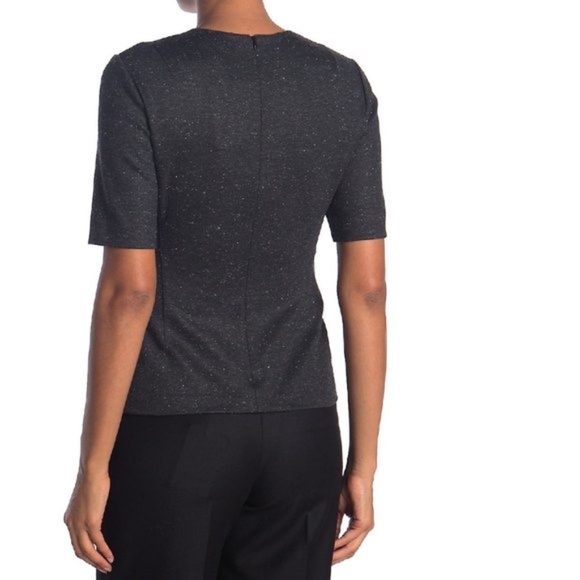 Theory Fitted Half Sleeve Top - Picture 2 of 7
